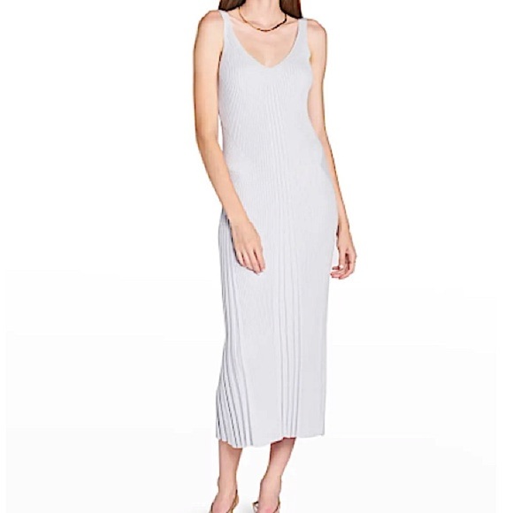 En Saison Palma Ribbed Knit Tank Long Lined Midi Dress NEW NWT - Picture 4 of 10